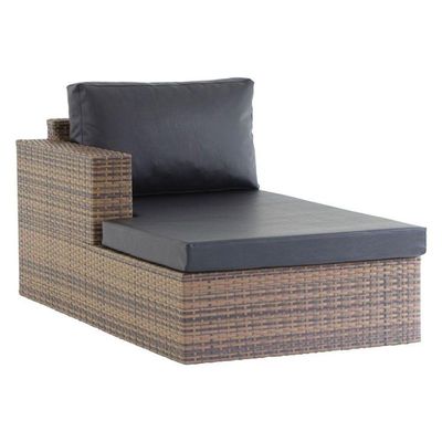 Chaise Recife Em Alumínio Para Piscina Jardim Trama Original Pedra Ferro