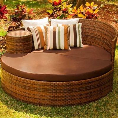 4 Cadeiras E Mesa 2 Espreguiçadeiras Mesa + Chaise Trama Argila