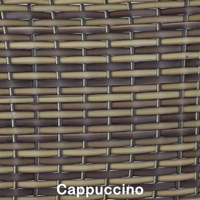 Jogo De 02 Cadeiras 01 Namoradeira 02 Mesas Trama Original Capuccino