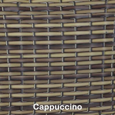 Jogo 4 Cadeiras E Mesa E Jardim Trama Original Capuccino