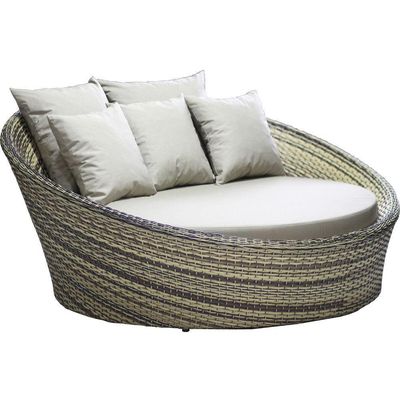 4 Cadeiras + 2 Mesa + 2 Espreguiçadeiras + 1 Chaise Trama Capuccino