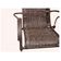 Kit 4 Cadeiras Vênus E Mesa De Centro Garden Trama Original Tabaco