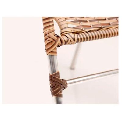 Kit 4 Cadeiras Vênus E Mesa De Centro Garden Trama Original Capuccino