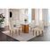 Conjunto Mesa Olímpia 90cm Em Mdf 4 Cadeiras Liz Moderna Vel.creme /off White/imbuia