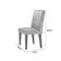 Conjunto Mesa Olímpia 90cm Tampo Em Mdf 4cad Liz Moderna Veludo Marrom/grafite/imbuia