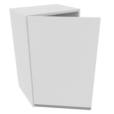 Armário Aéreo Acordes Glamy  MDF 40cm 1 Porta Branco Madesa