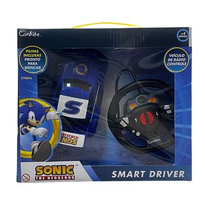Veículo Smart Driver Sonic Com Controle Remoto 3 Funções