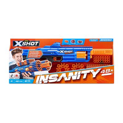 Lancador X-Shot Insanity Berzerko 84 Dardos