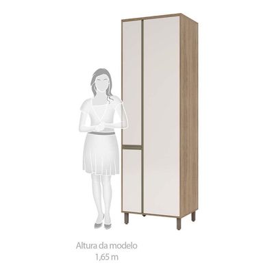 Paneleiro Especial 70cm 3 Portas 3 Prateleira C/Despenseira