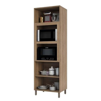 Paneleiro 70cm Duplo Nicho 2 Portas 1 Porta Basculante 1pt