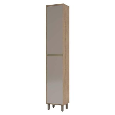 Paneleiro 40 Cm 2 Portas De Abrir Mel Vanilla C/Graff