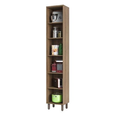 Paneleiro 40 Cm 2 Portas De Abrir Mel Vanilla C/Branco