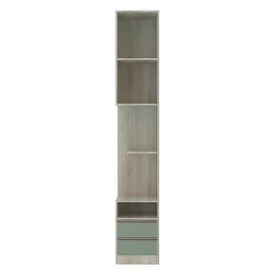 Mesa De Cabeceira Direito 2 Gavetas Prime Plus Verde Jade