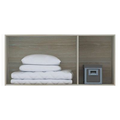Maleiro Ponte Casal Luciane 3 Portas Plus 145 Cm Cinza Puro