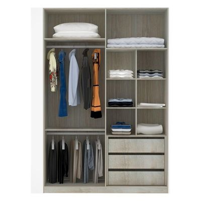 Guarda-roupa Solteiro 4 Portas 160 Cm Verde Jade