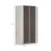 Guarda-roupa Solteiro Canto Closet 2 Portas Legno Crema