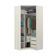 Guarda-roupa Solteiro Canto Closet 2 Portas Legno Crema