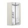 Guarda-roupa Solteiro Canto Closet 2 Portas Legno Crema