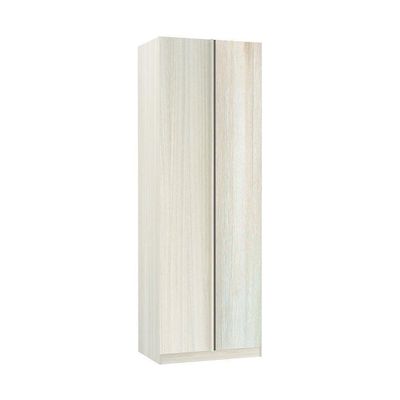 Guarda-roupa Solteiro Canto 1 Porta 80 Cm Legno Crema