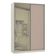 Guarda-roupa 2 Portas De Correr 8 Cm Crema Com Connect