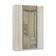 Guarda-roupa Solteiro 4 Portas Legno Crema