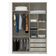 Guarda-roupa Solteiro 4 Portas Legno Crema Com Cumaru
