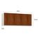 Maleiro Casal 4 Portas 165 Cm Crema Com Nogueira Dourado