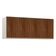 Maleiro Casal 4 Portas 165 Cm Crema Com Nogueira Dourado