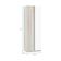 Guarda-roupa Canto 1 Porta 80 Cm Legno Crema Com Branco Mat