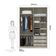 Guarda-roupa Solteiro 2 Portas De Correr 160 Cm Cumaru