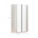 Guarda-roupa Canto 2 Portas Legno Crema Com Branco Mat