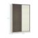 Guarda-roupa 2 Portas De Correr 8 Cm Crema Com Kashmir