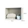Maleiro Closet Ponte Solteiro 97cm Prime Plus Legno Crema
