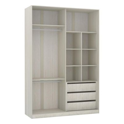 Guarda-roupa 4 Portas 160 Cm Legno Crema Com Connect