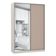 Guarda-roupa 2 Portas De Correr 160Cm Crema Com Connect