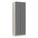 Guarda-roupa 2 Portas 80 Cm Legno Crema Com Cinza Puro