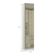Guarda-Roupa 1 Porta 50Cm Prime Plus Legno Crema