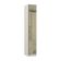 Guarda-roupa 1 Porta Com Vidro 40cm Legno Crema
