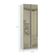 Guarda-roupa 2 Portas Com Vidro 80cm Legno Crema