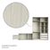 Guarda Roupa Sem Portas, 5 Gavetas, Legno Crema