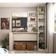 Guarda Roupa Com E Bancada Com Painel Crema Com Connect