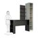 Guarda Roupa Com E Bancada Com Painel Legno Crema Com PTx