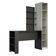 Guarda Roupa Com E Bancada Com Painel Legno Crema Com PTx
