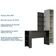 Guarda Roupa Com E Bancada Com Painel Legno Crema Com PTx