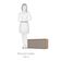 Armário Aéreo 80cm 1 Porta Basculante Mel Vanilla C/Graf