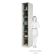 Guarda Roupa Closet 40,3cm 5 Prateleiras Legno Crema