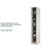 Guarda Roupa Closet 40,3cm 5 Prateleiras Legno Crema