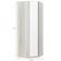 Guarda Roupa 1 Porta 1 Cabideiro Legno Crema Com Branco Mat