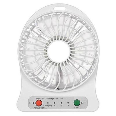 Ventilador Mini Portátil Recarregável Usb C/ Bateria Recarregavel Bivolt