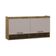 Armário Aéreo Maleiro Modulado 165cm 2 Portas Basculantes Paris Avelã Pf Com Cinammon Pf